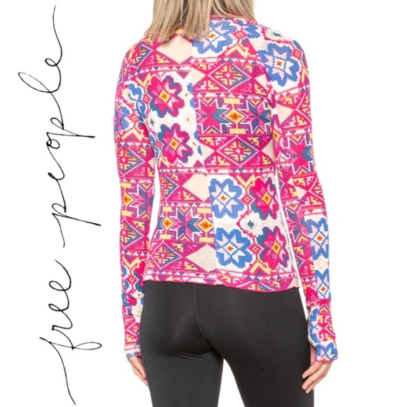 NWT Free People FP Movement High Jump Long Sleeve Shirt, XS - Picture 5 of 8